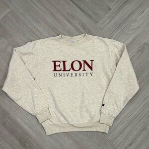 Champion Elon University Crewneck Sweatshirt Size Small